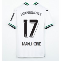 Camisa de time de futebol Borussia Monchengladbach Manu Kone #17 Replicas 1º Equipamento 2023-24 Manga Curta